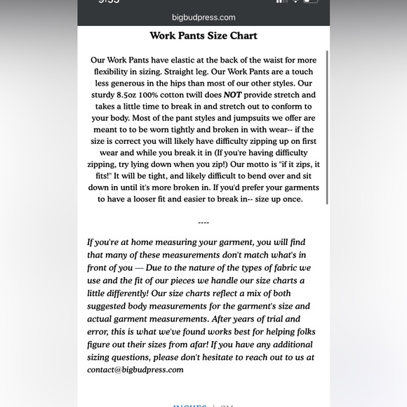 Big Bud Press Black Work Pants - Picture 13 of 13